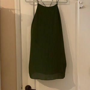 fab’rik Olive Green Shift Dress